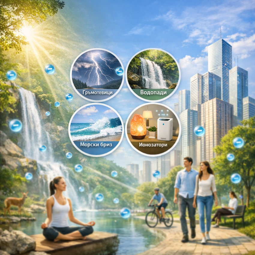 Отрицателни йони - невидимата енергия